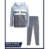 image:imageReebok Toddler Boys Fleece FullZip Hoodie amp Jogger Set for School amp Play  Cozy Soft Fabric Feel Ribbed Cuffs amp Elastic Waistband Stay Put Through Active Play Colorblock Style Pairs with SneakersDark Grey Heather