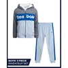 image:imageReebok Toddler Boys Fleece FullZip Hoodie amp Jogger Set for School amp Play  Cozy Soft Fabric Feel Ribbed Cuffs amp Elastic Waistband Stay Put Through Active Play Colorblock Style Pairs with SneakersLight Grey Heather