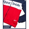 image:imageReebok Toddler Boys Fleece FullZip Hoodie amp Jogger Set for School amp Play  Cozy Soft Fabric Feel Ribbed Cuffs amp Elastic Waistband Stay Put Through Active Play Colorblock Style Pairs with SneakersVector Red