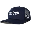 image:imageReebok Trucker Hat  Snapback  Adjustable  Everyday  Fitness  Sun Protection  Classic  Baseball CapHockey Stacked  Navy