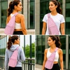image:imageReebok Unisex Convertible Crossbody Sling Bag for Women amp Men Compact  Adjustable Strap for Vesatile Carry Organized Pockets for Phone Keys amp Wallet Durable Hardware Everyday Daily Carry or GyCosmos Infused Lilac
