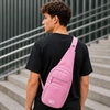 image:imageReebok Unisex Convertible Crossbody Sling Bag for Women amp Men Compact  Adjustable Strap for Vesatile Carry Organized Pockets for Phone Keys amp Wallet Durable Hardware Everyday Daily Carry or GyCosmos Rose