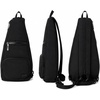 image:imageReebok Unisex Convertible Crossbody Sling Bag for Women amp Men Compact  Adjustable Strap for Vesatile Carry Organized Pockets for Phone Keys amp Wallet Durable Hardware Everyday Daily Carry or GyMaeve Black