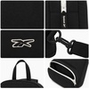 image:imageReebok Unisex Convertible Crossbody Sling Bag for Women amp Men Compact  Adjustable Strap for Vesatile Carry Organized Pockets for Phone Keys amp Wallet Durable Hardware Everyday Daily Carry or GyMikayla Black