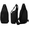 image:imageReebok Unisex Convertible Crossbody Sling Bag for Women amp Men Compact  Adjustable Strap for Vesatile Carry Organized Pockets for Phone Keys amp Wallet Durable Hardware Everyday Daily Carry or GyBerry Black