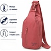 image:imageReebok Unisex Convertible Crossbody Sling Bag for Women amp Men Compact  Adjustable Strap for Vesatile Carry Organized Pockets for Phone Keys amp Wallet Durable Hardware Everyday Daily Carry or GyBerry Rose
