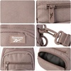 image:imageReebok Unisex Convertible Crossbody Sling Bag for Women amp Men Compact  Adjustable Strap for Vesatile Carry Organized Pockets for Phone Keys amp Wallet Durable Hardware Everyday Daily Carry or GyCosmos Mocha