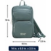 image:imageReebok Unisex Convertible Crossbody Sling Bag for Women amp Men Compact  Adjustable Strap for Vesatile Carry Organized Pockets for Phone Keys amp Wallet Durable Hardware Everyday Daily Carry or GyMikayla Green