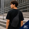 image:imageReebok Unisex Convertible Crossbody Sling Bag for Women amp Men Compact  Adjustable Strap for Vesatile Carry Organized Pockets for Phone Keys amp Wallet Durable Hardware Everyday Daily Carry or GyThea II Black