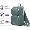 image:imageReebok Unisex Convertible Crossbody Sling Bag for Women amp Men Compact  Adjustable Strap for Vesatile Carry Organized Pockets for Phone Keys amp Wallet Durable Hardware Everyday Daily Carry or GyMikayla Green