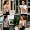 image:imageReebok Unisex Convertible Crossbody Sling Bag for Women amp Men Compact  Adjustable Strap for Vesatile Carry Organized Pockets for Phone Keys amp Wallet Durable Hardware Everyday Daily Carry or GyCosmos Mocha