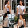 image:imageReebok Unisex Convertible Crossbody Sling Bag for Women amp Men Compact  Adjustable Strap for Vesatile Carry Organized Pockets for Phone Keys amp Wallet Durable Hardware Everyday Daily Carry or GyCosmos Latte
