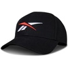 image:imageReebok Vector Baseball Hat  Snapback  Six Panel  Casual  Everyday  Sun Protection  Lightweight  BreathableBlack W Red  White