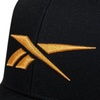 image:imageReebok Vector Baseball Hat  Snapback  Six Panel  Casual  Everyday  Sun Protection  Lightweight  BreathableBlackElectric Amber