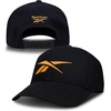 image:imageReebok Vector Baseball Hat  Snapback  Six Panel  Casual  Everyday  Sun Protection  Lightweight  BreathableBlackElectric Amber