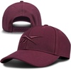 image:imageReebok Vector Baseball Hat  Snapback  Six Panel  Casual  Everyday  Sun Protection  Lightweight  BreathableMaroon