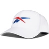 image:imageReebok Vector Baseball Hat  Snapback  Six Panel  Casual  Everyday  Sun Protection  Lightweight  BreathableWhite W Red  Blue