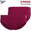image:imageReebok Womens Bikini Underwear 3 Pack Soft Stretch Seamless Panties  Smooth Feel Stays Comfortable All Day Relaxed Waistband Sits Gently on the Hips Without Digging inGreyRedBlack