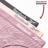 image:imageReebok Womens Bikini Underwear 3 Pack Soft Stretch Seamless Panties  Smooth Feel Stays Comfortable All Day Relaxed Waistband Sits Gently on the Hips Without Digging inToadstoolBlackened PearlLotus