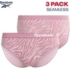 image:imageReebok Womens Bikini Underwear 3 Pack Soft Stretch Seamless Panties  Smooth Feel Stays Comfortable All Day Relaxed Waistband Sits Gently on the Hips Without Digging inToadstoolBlackened PearlLotus