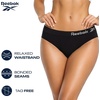 image:imageReebok Womens Bikini Underwear 5 Pack Soft Stretch Seamless Underwear  NextLevel Softness from Breathable Nylon Spandex Flattering LowRise Silhouette Flatters Natural CurvesBlackVibrant PinkSharkskinSoft PinkScuba Blue Spacedye Stripe