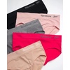 image:imageReebok Womens Bikini Underwear 5 Pack Soft Stretch Seamless Underwear  NextLevel Softness from Breathable Nylon Spandex Flattering LowRise Silhouette Flatters Natural CurvesWhite
