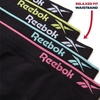 image:imageReebok Womens Bikini Underwear 5 Pack Soft Stretch Seamless Underwear  NextLevel Softness from Breathable Nylon Spandex Flattering LowRise Silhouette Flatters Natural CurvesBlack With Contrast