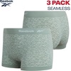 image:imageReebok Womens Boyshorts  3 Pack Seamless Performance Stretch Underwear Panties for Women 3 InseamLilyShark SkinLotus