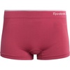 image:imageReebok Womens Boyshorts  5 Pack Performance Seamless Underwear for Women  StayPut Fit Moves Naturally with Your Body Tagless 4Way Stretch Eliminates Visible Lines and Pressure PointsFoxGloveLotus FigDenimBlackened Pearl