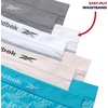 image:imageReebok Womens Boyshorts  8 Pack Performance Seamless Underwear for Women  StayPut Design Moves with You Flexible 4Way Flexible Fabric Eliminates Lines and Everyday DiscomfortBaby Blue PrintPinkMedium GreyStripes