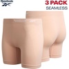 image:imageReebok Womens Boyshorts 3 Pack Long Leg Performance Underwear for Women  Wide Smooth Waistband Stays in Place Ribbed Flexible and Airy Mesh Options for Softness and BreathabilityRose DustGreyBlack