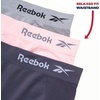 image:imageReebok Womens Boyshorts 3 Pack Long Leg Performance Underwear for Women  Wide Smooth Waistband Stays in Place Ribbed Flexible and Airy Mesh Options for Softness and BreathabilityLight Grey MelangeBlackened PearlLotus