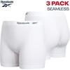 image:imageReebok Womens Boyshorts 3 Pack Long Leg Performance Underwear for Women  Wide Smooth Waistband Stays in Place Ribbed Flexible and Airy Mesh Options for Softness and BreathabilityBlackened PearlWhiteLight Grey