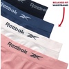 image:imageReebok Womens Boyshorts 8 Pack Long Leg Performance Underwear for Women  Seamless Fit Lays Smooth Against Skin Helps Reduce Bunching and Pinching for AllDay Comfortable CoverageCoral PinkGreyBlackLight Pink