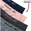 image:imageReebok Womens Boyshorts 8 Pack Long Leg Performance Underwear for Women  Seamless Fit Lays Smooth Against Skin Helps Reduce Bunching and Pinching for AllDay Comfortable CoveragePinkDark GreyGrey MelangeNavy