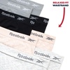 image:imageReebok Womens Boyshorts 8 Pack Long Leg Performance Underwear for Women  Seamless Fit Lays Smooth Against Skin Helps Reduce Bunching and Pinching for AllDay Comfortable CoverageBlackSharkskinRose Dust JacquardNatural Spacedye