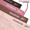 image:imageReebok Womens Briefs  4 Pack Soft Stretch Ribbed Knit High Waisted  Smooth Supportive Feel with Gentle HighRise Hold Breathable Textured Fabric Maintains Its Shape All DayLotusNutmetFoxgloveJava
