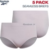 image:imageReebok Womens Briefs  5 Pack Soft Stretch Plus Size High Waisted Seamless  Flattering HighWaisted Cut Hugs Without Squeezing Soft Flexible Fabric Built for Everyday ComfortBlackLight RoseBlackened PearlTanBlack
