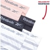 image:imageReebok Womens Briefs  6 Pack Performance High Waisted Seamless Underwear for Women Sizes SXL Extended Plus Size 1X3XWhiteLotusBlack