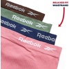 image:imageReebok Womens Briefs  8 Pack Soft Stretch Ribbed Knit High Waisted  Smooth Supportive Feel with Gentle HighRise Hold Breathable Textured Fabric Maintains Its Shape All DayDark ForrestEvening BlueFoxgloveJava