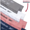 image:imageReebok Womens Briefs  8 Pack Stretch Comfort High Rise TagFree Seamless  Soft Flexible Feel Moves with Your Day Clean BarelyThere Fit Helps Reduce Visible Lines Under Fitted ClothesVintage Indigo JacquardGreyBlush PinkWhite Stripes