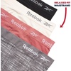 image:imageReebok Womens Briefs 4 Pack Performance Stretch High Cut Seamless Udnerwear  womens briefs high waist boyshorts panties seamless breathable under wear pack no show full pantys underware clothing spandexBlackCreamWithered RoseSmoked Pearl Jacquard