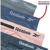 image:imageReebok Womens Briefs 4 Pack Performance Stretch High Cut Seamless Udnerwear  womens briefs high waist boyshorts panties seamless breathable under wear pack no show full pantys underware clothing spandexJacquardLight RoseSteel GreySpacedye Stripes