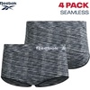 image:imageReebok Womens Briefs 4 Pack Performance Stretch High Cut Seamless Udnerwear  womens briefs high waist boyshorts panties seamless breathable under wear pack no show full pantys underware clothing spandexBlack SpacedyeBlueToadstoolBlackened Pearl