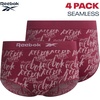 image:imageReebok Womens Briefs 4 Pack Performance Stretch High Cut Seamless Udnerwear  womens briefs high waist boyshorts panties seamless breathable under wear pack no show full pantys underware clothing spandexRose JacquardEvening BlueDark BrownSphinx Jacquard