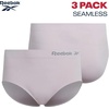 image:imageReebok Womens Briefs Underwear  3 Pack Soft Stretch Performance Tag Free Womens Underwear Seamless Brief PantiesRoseGreyBlack