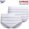 image:imageReebok Womens Briefs Underwear  3 Pack Soft Stretch Performance Tag Free Womens Underwear Seamless Brief PantiesWhiteLotusBlack