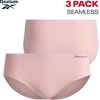 image:imageReebok Womens Hipster Panties  3 Pack Stretch Performance Bonded Seamless Panties for Women with TagFree Relaxed WaistbandBlueLotusBlack