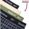 image:imageReebok Womens Hipster Panties  4 Pack Stretch Performance Bonded Seamless Panties for Women with Tag Free Relaxed WaistbandBlackCreamGreenGrey