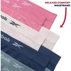 image:imageReebok Womens Hipster Panties  8 Pack Bonded Seamless TagFree Waist  Sleek Smoothedge Edges Create a Smooth Look Under Leggings and Denim Lightweight Stretch Moves with Every WorkoutPrintsPinkDark Grey